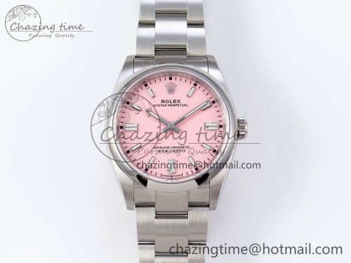 VS공장 오이스터 퍼페츄얼 36mm 126000 36MM VSF 1:1 BEST EDITION 904L STEEL PINK DIAL VS3235