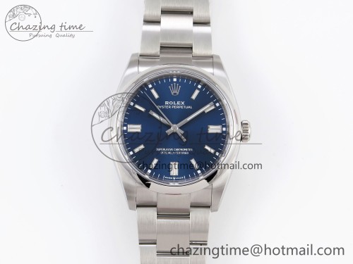 VS공장 오이스터 퍼페츄얼 36mm 126000 36mm VSF 1:1 Best Edition 904L Steel Blue Dial VS3235