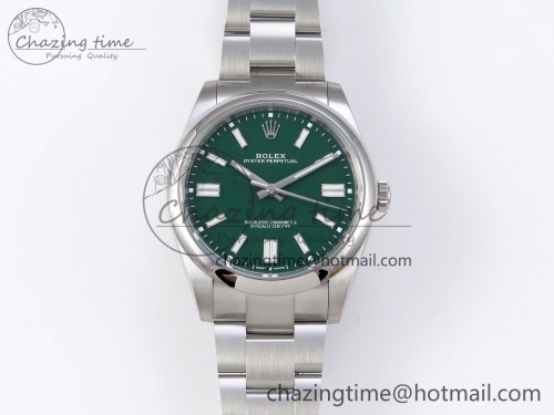 VS공장 오이스터 퍼페츄얼 41mm 124300 VSF 1:1 BEST EDITION 904L STEEL GREEN DIAL VS3235