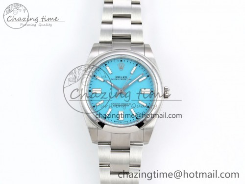 DIW공장 오이스터 퍼페츄얼 41mm DIWF 1:1 Best Edition 904L Steel Tiffany Blue Dial A3230