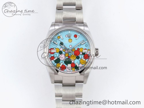 VS공장 오이스터 퍼페츄얼 41mm VSF 1:1 Best Edition 904L Steel Celebration Bubble Dial VS3235