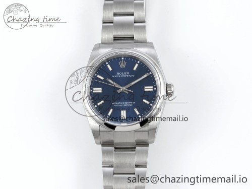 DIW공장 오이스터 퍼페츄얼 36mm DIWF 1:1 Best Edition 904L Steel Blue Dial A3230