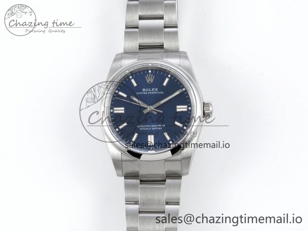 Oyster Perpetual 126000 36mm DIWF 1:1 Best Edition 904L Steel Blue Dial A3230