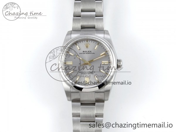 Oyster Perpetual 126000 36mm DIWF 1:1 Best Edition 904L Steel Silver Dial A3230