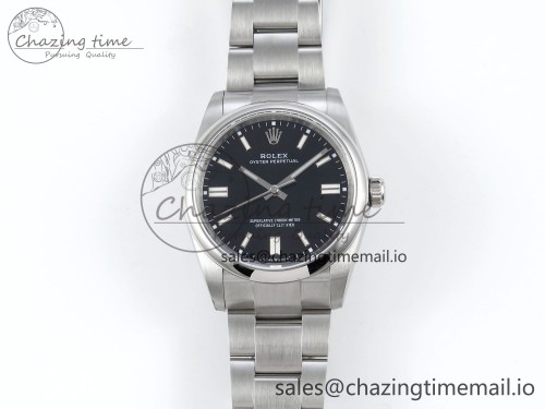 DIW공장 오이스터 퍼페츄얼  36mm DIWF 1:1 Best Edition 904L Steel Black Dial A3230