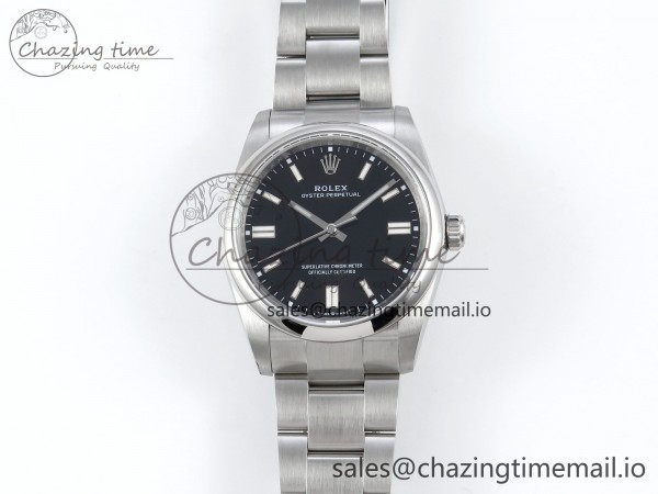 Oyster Perpetual 126000 36mm DIWF 1:1 Best Edition 904L Steel Black Dial A3230