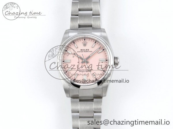 Oyster Perpetual 126000 36mm DIWF 1:1 Best Edition 904L Steel Pink Dial A3230