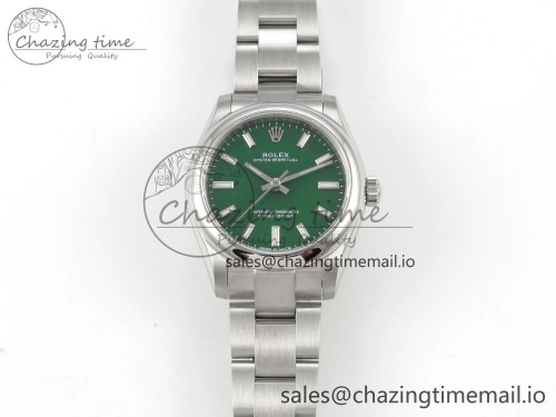DIW공장 오이스터 퍼페츄얼 31mm 277200 DIWF Best Edition Green Dial on SS Bracelet A2232