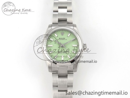 DIW공장 오이스터 퍼페츄얼 31mm 277200 DIWF Best Edition Pistachio Dial on SS Bracelet A2232