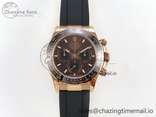 UFO공장 데이토나 프리스프렁 무브 126515 UFO 1:1 Best Edition Chocolate Dial on Oysterflex Strap UF4131