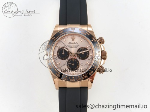 UFO공장 데이토나 프리스프렁 무브 126515 UFO 1:1 Best Edition RG/Black Dial on Oysterflex Strap UF4131
