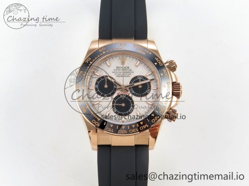 UFO공장 데이토나 프리스프렁 무브 126515 UFO 1:1 Best Edition Meteorite Stick Dial on Oysterflex Strap UF4131