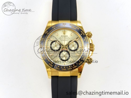 UFO공장 데이토나 프리스프렁 무브 126518 UFO 1:1 Best Edition YG Stick Dial on Oysterflex Strap UF4131