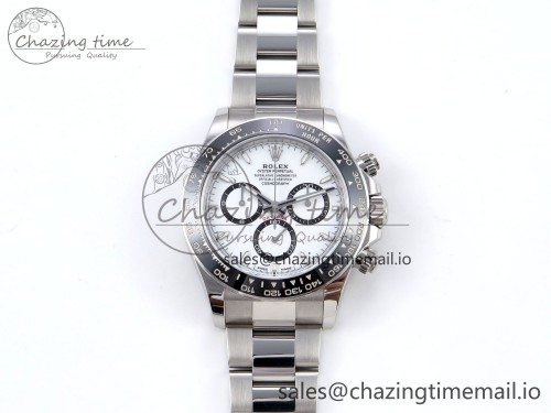 VS공장 데이토나 126500 VSF 1:1 Best Edition 904L Steel White Dial on SS Braclet DD4131