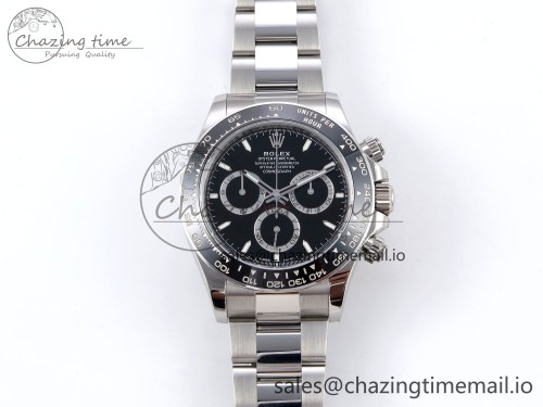 VS공장 데이토나 126500 VSF 1:1 Best Edition 904L Steel Black Dial on SS Braclet DD4131