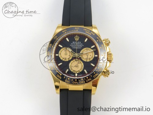 VS공장 데이토나 텅스텐(무게맞춤)126518 VSF 1:1 Best Edition Black/YG Dial on Oysterflex Strap VS4131 V2 (Weighted)