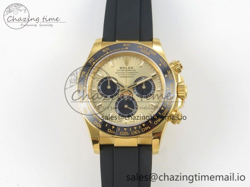 VS공장 데이토나 텅스텐(무게맞춤)126518 VSF 1:1 Best Edition YG/Black Dial on Oysterflex Strap VS4131 V2 (Weighted)