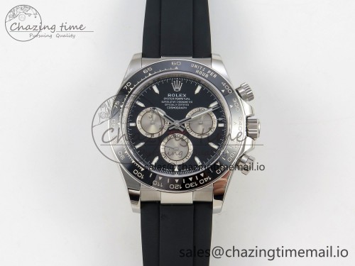 VS공장 데이토나 텅스텐(무게맞춤)126519 VSF 1:1 Best Edition Black/Silver Lume Dial on Oysterflex Strap VS4131 V2 (Weighted)