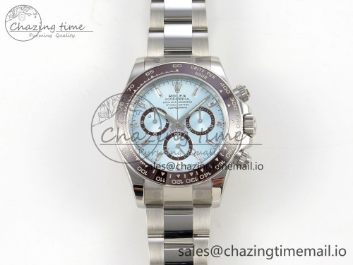 VS공장 데이토나 텅스텐(무게맞춤)126506 VSF 1:1 Best Edition 904L Steel Ice Blue Crystal Dial on SS Braclet VS4131 V2 (Weighted)