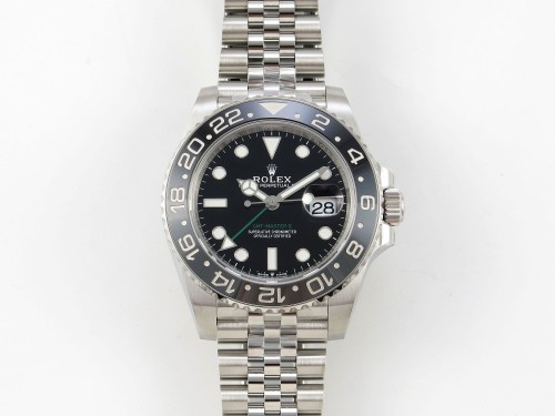 VS공장 GMT마스터 126710 GRNR Black/Gray Ceramic 904L Steel VSF 1:1 Best Edition on Jubilee Strap DD3285 V3