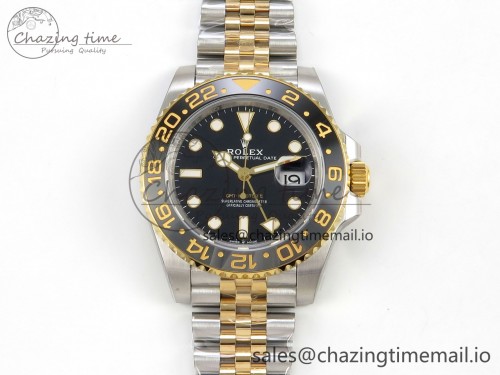 VS공장 GMT마스터 텅스텐(무게맞춤)126713 GRNR Gain Weight VSF 1:1 Best Edition Black Dial On SS/YG Jubilee Bracelet Super Clone DD3285 CHS