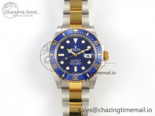 VS공장 신형 서브마리너 청콤 V2 텅스텐(무게맞춤) 126613 LB SS/YG Blue Ceramic 904L Steel VSF 1:1 Best Edition VS3235 V2 (Weighted) 186g