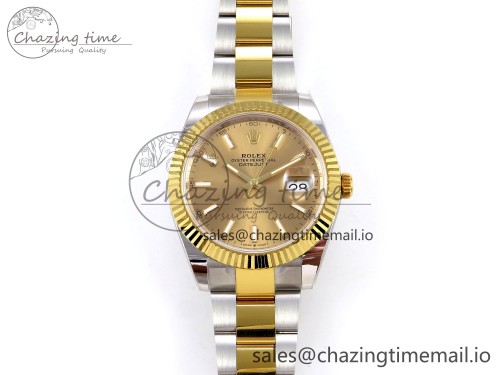 AR공장 데이저스트 41MM 텅스텐(무게맞춤) SS/YG ARF 1:1 Best Edition 904L Steel YG Stick Dial on Oyster Bracelet SH3235 (Gain Weight)