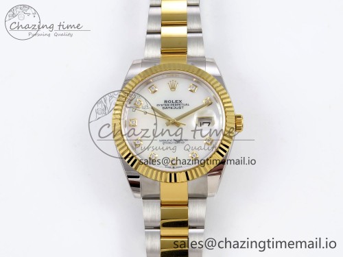 AR공장 데이저스트 41MM 텅스텐(무게맞춤)  SS/YG ARF 1:1 Best Edition 904L Steel White MOP Dial on Oyster Bracelet SH3235 (Gain Weight)