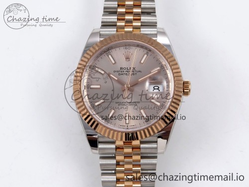 AR공장 데이저스트 41MM 텅스텐(무게맞춤) 126331 ARF 1:1 Best Edition 904L Steel RG Dial on SS/RG Jubilee Bracelet SH3235（Gain Weight）