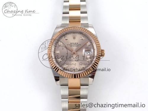 AR공장 데이저스트 41MM 텅스텐(무게맞춤) 126331 ARF 1:1 Best Edition 904L Steel RG Diamonds Dial on SS/RG Oyster Bracelet SH3235（Gain Weight）
