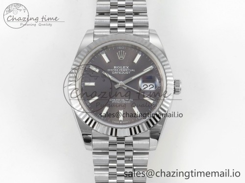 AR공장 데이저스트 41mm 126334 ARF 1:1 Best Edition Gray Stick Dial on Jubilee Bracelet DD3235