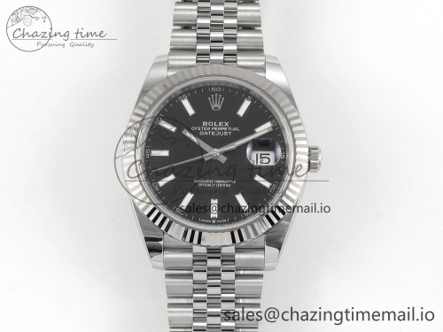 AR공장 데이저스트 41mm 126334 ARF 1:1 Best Edition Black Stick Dial on Jubilee Bracelet DD3235