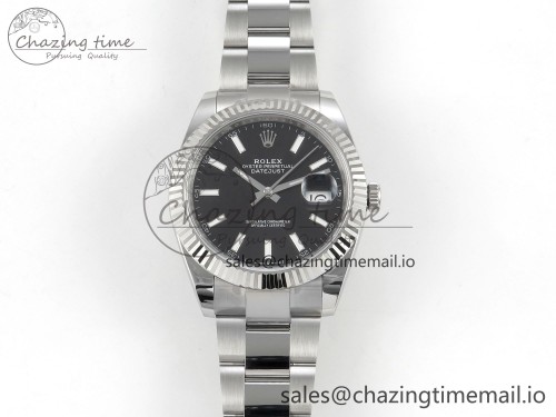 AR공장 데이저스트 41mm 126334 ARF 1:1 Best Edition Black Stick Dial on Oyster Bracelet DD3235