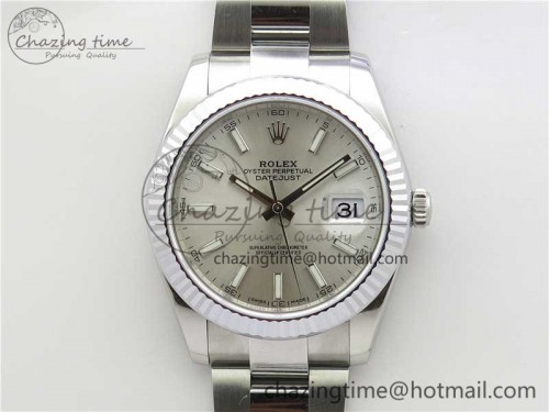 VS공장 데이저스트 41 126334 904L SS VSF 1:1 Best Edition Silver Dial on Oyster Bracelet VS3235