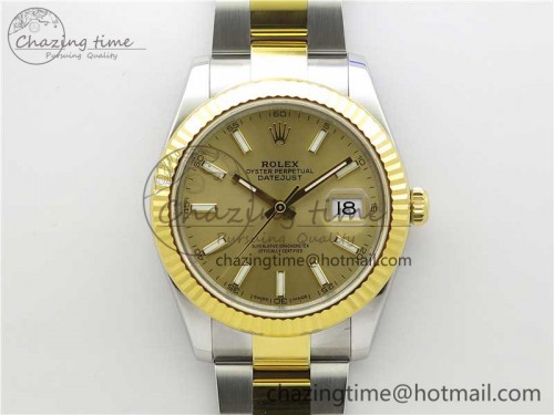 VS공장 데이저스트 41 126333 904L SS/YG VSF 1:1 Best Edition YG Dial on Oyster Bracelet VS3235
