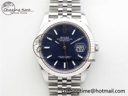 VS공장 데이저스트 41 126334 904L SS VSF 1:1 Best Edition Blue Dial on 904L Jubilee Bracelet VS3235