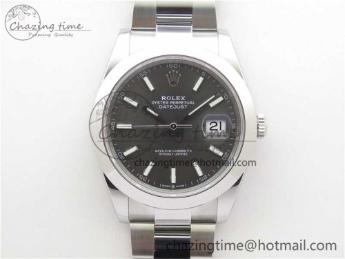 VS공장 데이저스트 41 126330 904L SS VSF 1:1 Best Edition Gray Dial on Oyster Bracelet VS3235