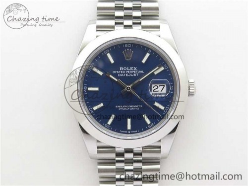 VS공장 데이저스트 41 126330 904L SS VSF 1:1 Best Edition Blue Dial on Jubilee Bracelet VS3235