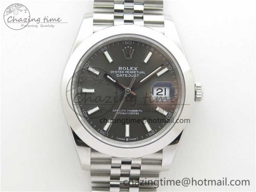 VS공장 데이저스트 41 126330 904L SS VSF 1:1 Best Edition Gray Dial on Jubilee Bracelet VS3235