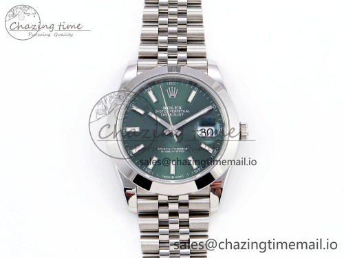 VS공장 데이저스트 41 126330 904L SS VSF 1:1 Best Edition Green Dial on Jubilee Bracelet VS3235