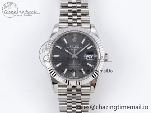 VS공장 데이저스트 41 126334 904L SS VSF 1:1 Best Edition V2 Gray Dial on Jubilee Bracelet VS3235 (133g)