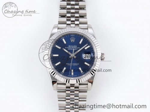 VS공장 데이저스트 41 126334 904L SS VSF 1:1 Best Edition V2 Blue Dial on Jubilee Bracelet VS3235 (133g)