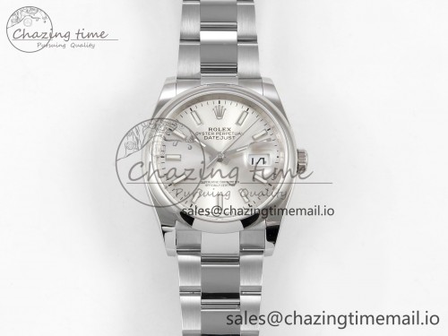 VS공장 데이저스트 36mm 126200 904L SS V2 VSF 1:1 Best Edition Silver Dial Stick Marker On Oyster Bracelet DD3235