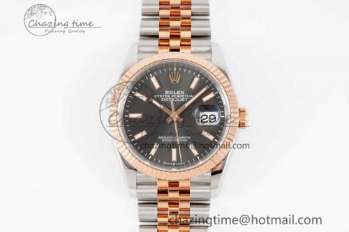 VS공장 데이저스트 36mm SS 116231 VSF 1:1 Best Edition 904L Steel Gray Stick Dial on Jubilee Bracelet VS3235