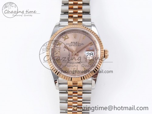 VS공장 데이저스트 36mm SS/RG 126231 VSF 1:1 BEST EDITION 904L STEEL RG DIAL ON JUBILEE BRACELET VS3235