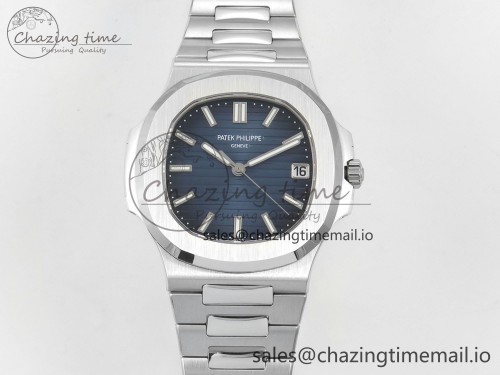 DDF공장 5811 텅스텐(무게맞춤) SW버전 SS 1:1 Best Edition Blue Textured SW Dial On SS Bracelet Super Clone DD324 Movement (Weighted)