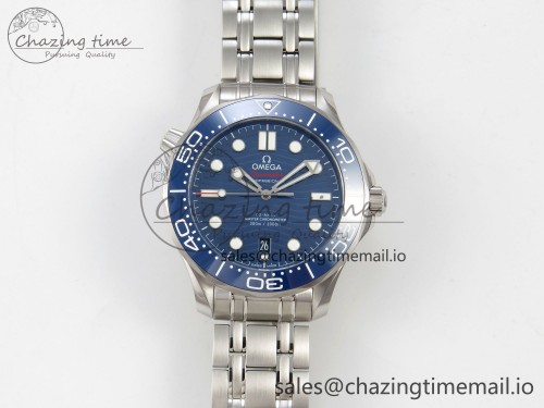 VS공장 씨마스터 300 블루 다이얼 1:1 Best Edition Blue Dial On SS Bracelet Super Clone Asian 8800