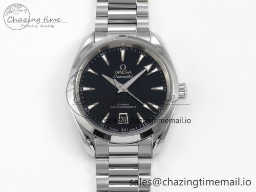 VS공장 아쿠아테라 38mm 블랙래커 다이얼  1:1 Best Edition Black Dial on SS Bracelet VS8800 Super Clone