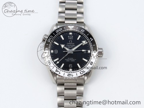 VS공장 플래닛오션 600M GMT 43.5mm 1:1 Best Edition Black/White Ceramic Bezel and Dial on SS Bracelet A8906 Super Clone