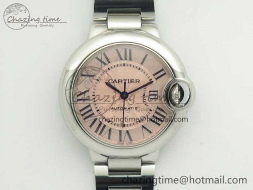 AF공장 발롱블루 33mm 핑크다이얼 브레이슬릿 오토매틱 1:1 Best Edition Pink Textured Dial on SS Bracelet SEIKO NH05A